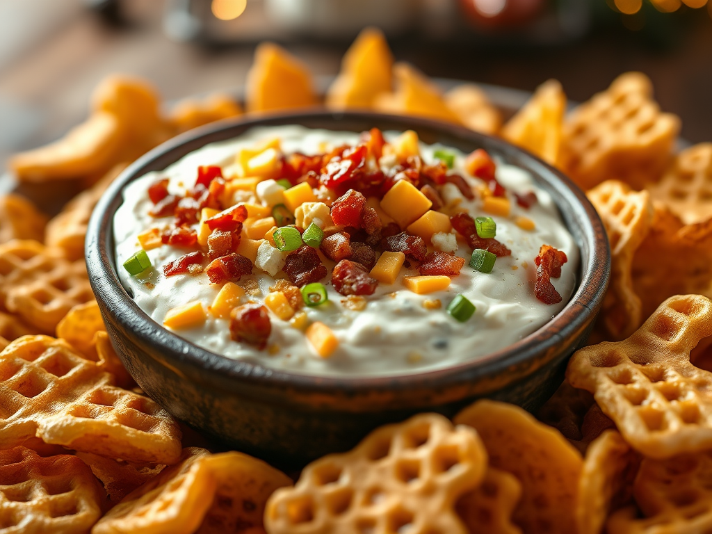 Loaded Baked Potato&nbsp;Dip