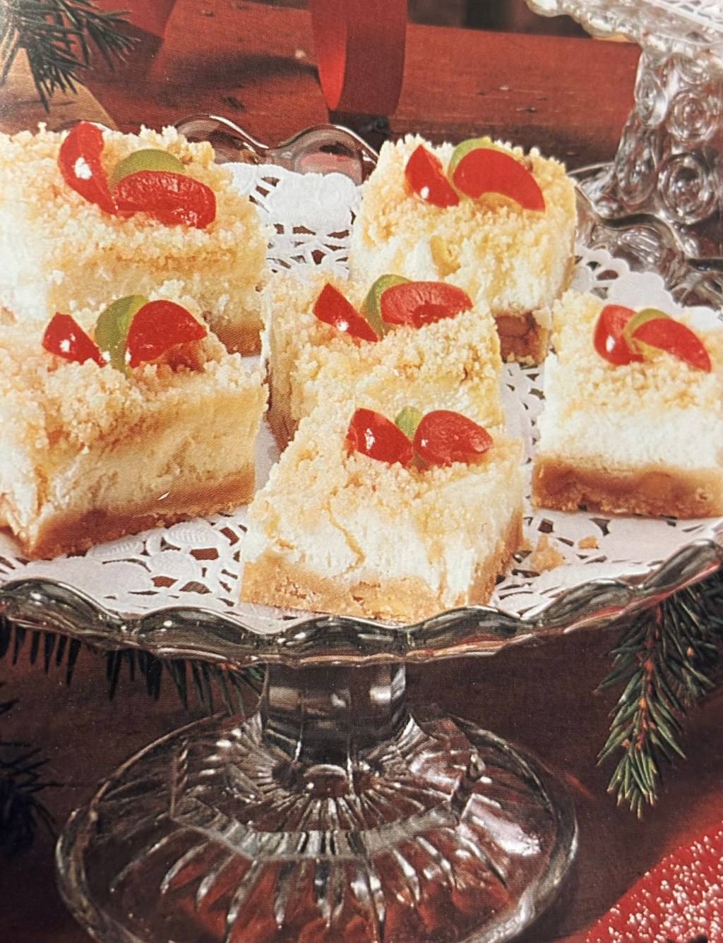 Holiday Cheesecake Bars
