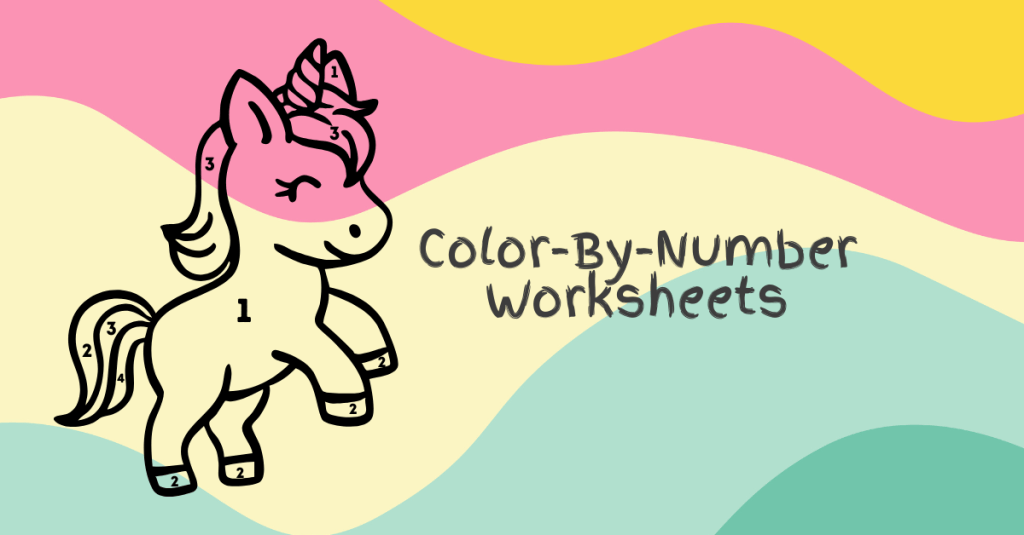 Color-By-Number Worksheets